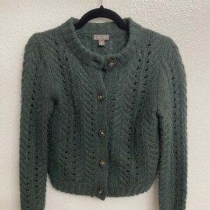 J Crew Point Sur Chunky Knit Cardigan